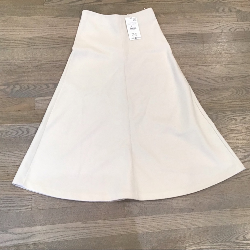 Cream Zara skirt